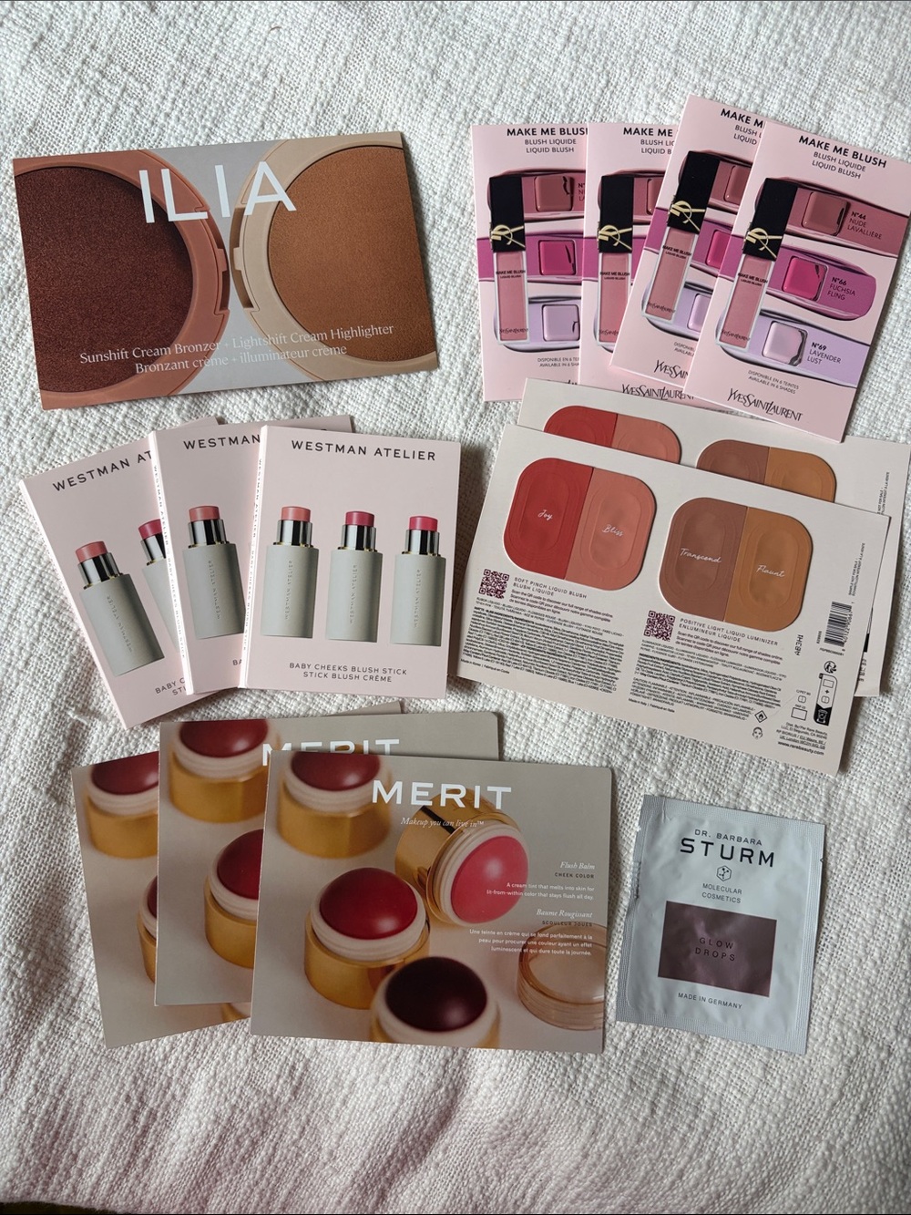 ⭐️ 5 for $20 - Set of Blush/Bronzer/Highlighter Samples